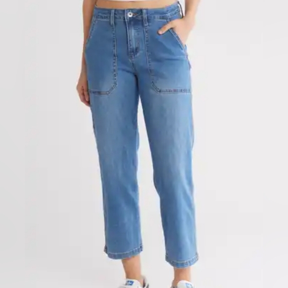 OAT New York High Waist Jeans Causal Denim Stretch Size 25 - Picture 1 of 9